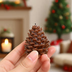 Pinecone Christmas Candle Silicone Mold