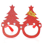 2025Golden Glasses Christmas Day Party Decoration