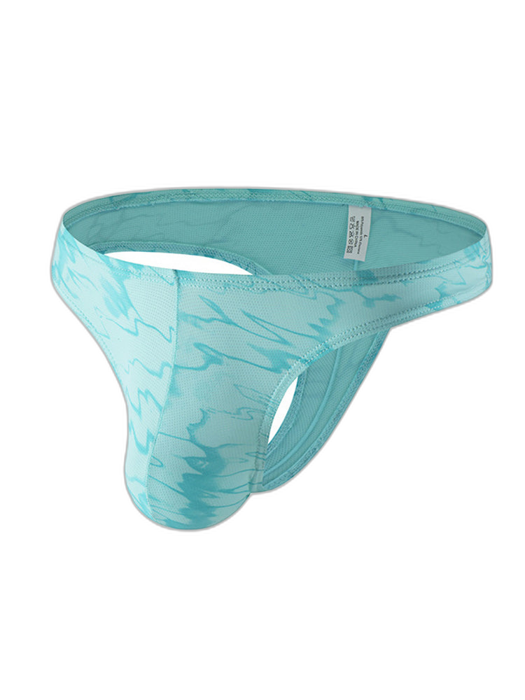 4-pack Men's Supportive Fit Lightweight & Airy Breathable Thong & Strings