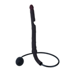 Wowza - Long Inflatable Silicone Butt Plug - Inflatable Anal Dildo