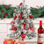 Christmas Decorations 28PCS Electroplated Plastic Balls Christmas Tree Ornaments