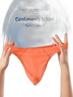 3 Pack Men's Low-Rise Performance Thong - Breathable Mesh & Smooth Fabric