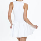 Stand-up Collar Dress For Outdoor Runninganti-exposure Design