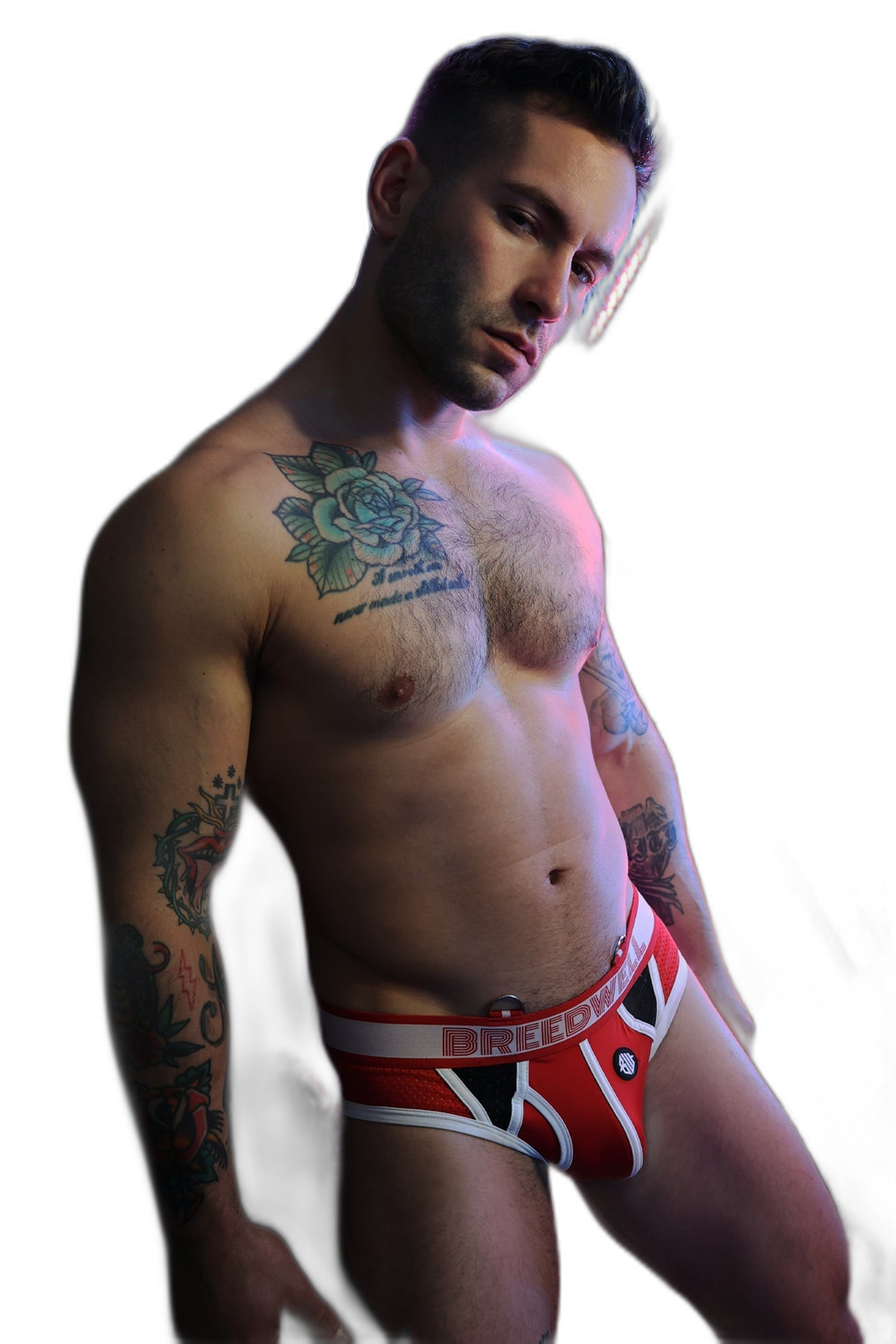 Breedwell Retro Remix Briefs Red