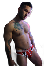 Breedwell Retro Remix Briefs Red