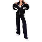 Casual Trousers Simple Zipper Coat For Women