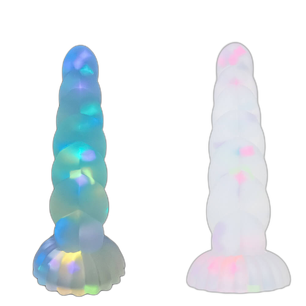 Twister - Silicone Glow-in-the-Dark Dildo