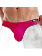 Men's Simple Breathable Mesh Pouch Thong & Strings