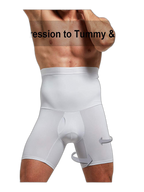 Men's Butt Lift Boxer Briefs with Fly