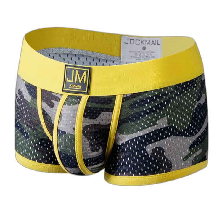 Jockmail Coloured Military Mesh Boxers (6 Pack)
