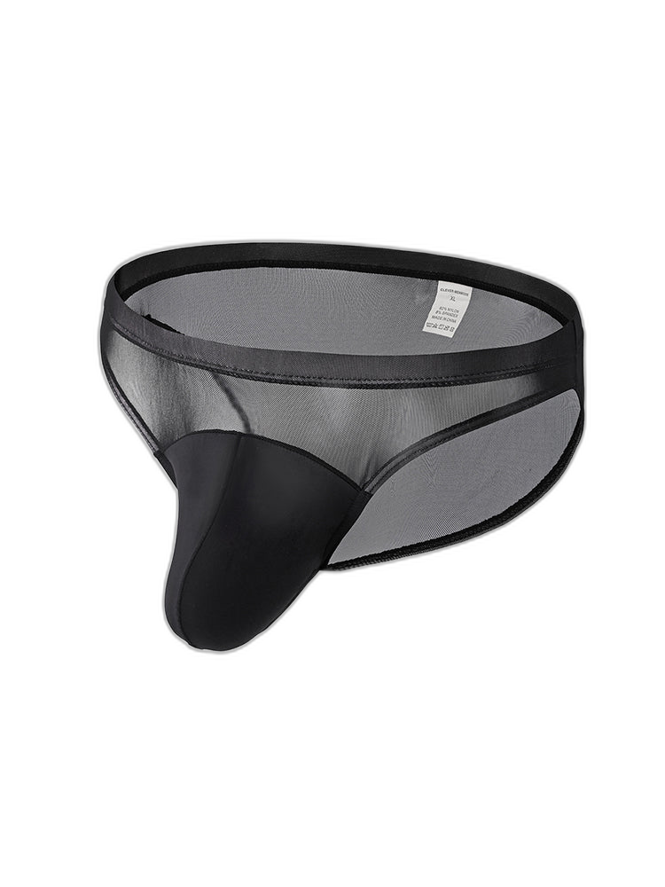 2 Pack Men's Seductive Mesh Sheer Briefs