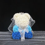 Gradient Bear Three Color Bears Christmas Creative Ornaments