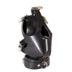 Vilain Garçon Heavy Rubber Locking Head Harness Muzzle