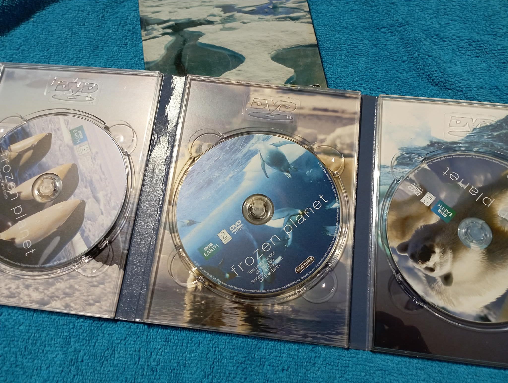 DVD : FROZEN PLANET COMPLETE SERIES (3discs)