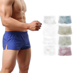 Casual Home Cotton Pouch Breathable Boxer Briefs for Men