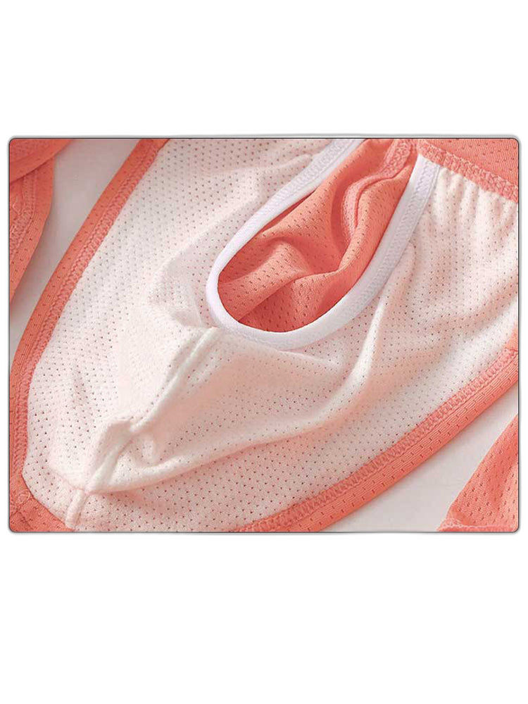 3 Pack Men's Seamless Comfort Sporty Cut Stretch Fit Briefs