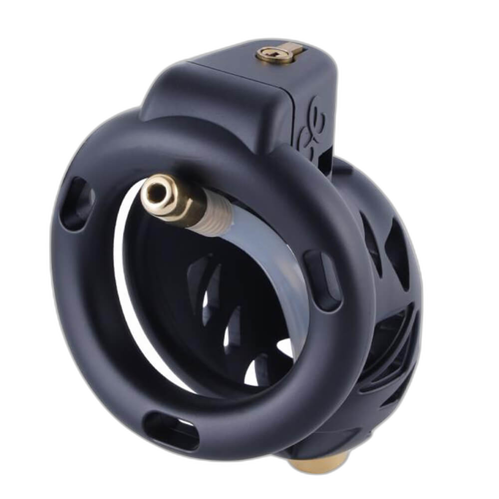 Rattlesnake - Chastity Cage with Butt Plug