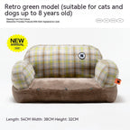 Cat Bed Winter Warm Cat Nest Removable And Washable Cat Sofa Pet Supplies