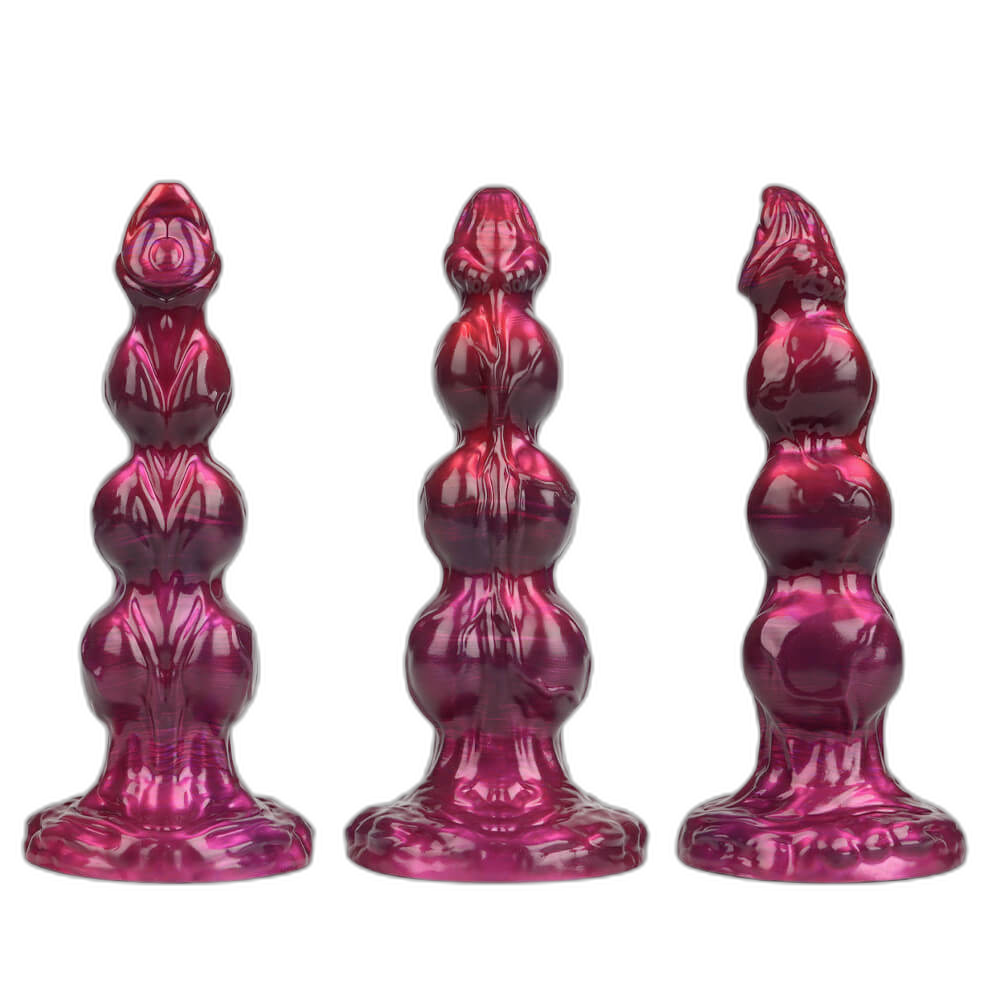 Nebulon - 3 Knots Dildo - Alien Fantasy Dildo - 3 Sizes