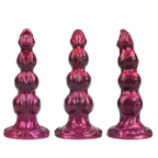 Nebulon - 3 Knots Dildo - Alien Fantasy Dildo - 3 Sizes