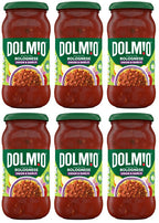 6 x Dolmio Bolognese Onion & Garlic Sauce For Bolognese 450G