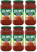6 x Dolmio Bolognese  Onion & Garlic  - 450G