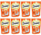 8 x Dreamies Chicken Cat Treats 60Gm