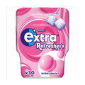 6 X Extra Refreshers Bubblemint Gum Bottle 30Pcs