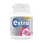 6 x Extra Bubblemint Chewing Gum Bottle - 46PCE