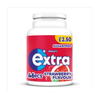 6 x Extra Strawberry Chewing Gum Bottle - 46PCE