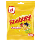 12 x Starburst Original Fruits Treat Bag - 127GM