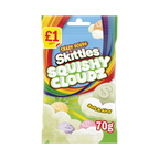 14 x Skittles Sour Squishy Cloud Treat Bag - 70GM