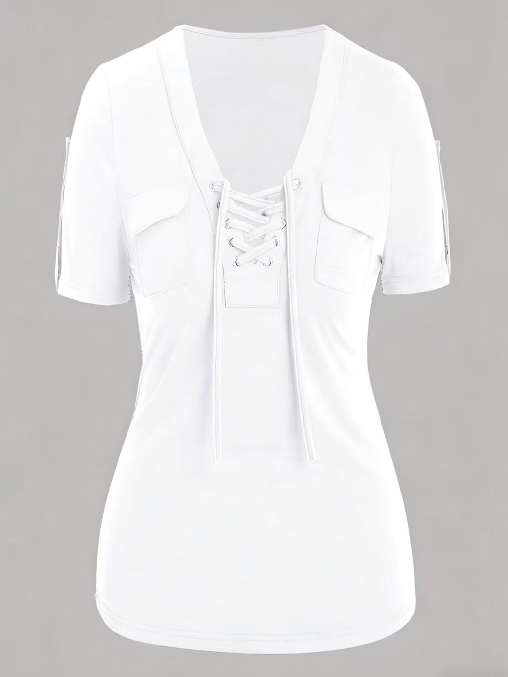 Fashionable Casual Women's Short-sleeve Top