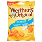 18 x Werthers Original Sugar Free Chewy Toffee Bag 80Gm
