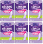 6 x Always Discreet Small Order - 20 PACK