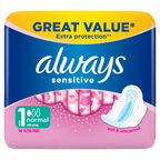 8 x Always Sensitive Normal Plus - 14 Pack