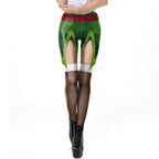 Sexy 3D Digitally Printed Slim-fit Leggings
