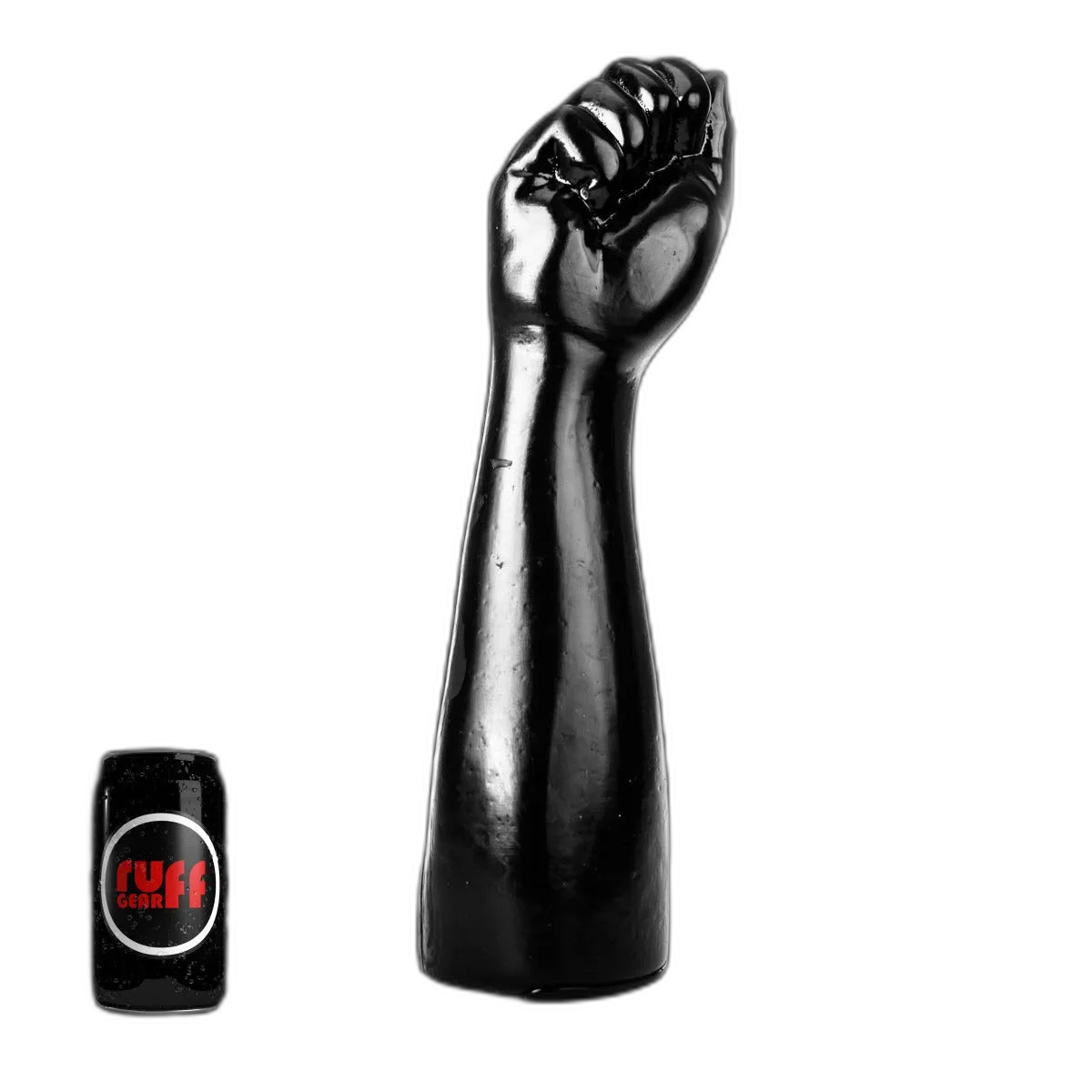 ruff GEAR Power Push Fist Dildo 14.6 Inch Black