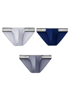 3 Pack Men’s Breathable Ice-Touch Athletic Briefs