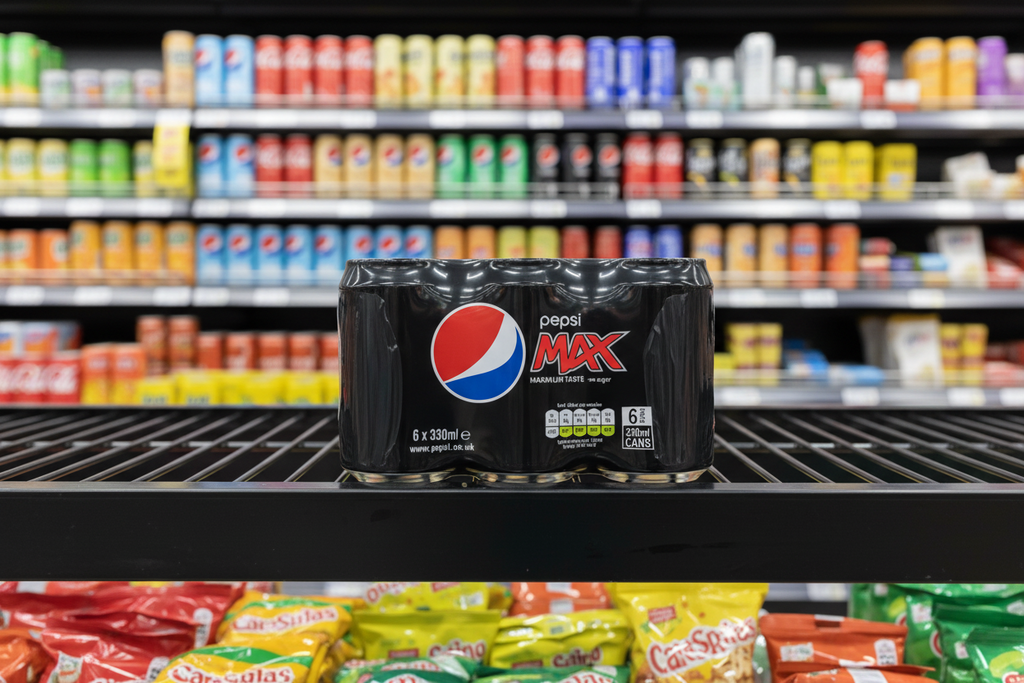 4 x Pepsi Max Cans 6 Pack 6X330Ml