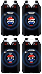 4 x Pepsi Max 2 X 1.5 Litres