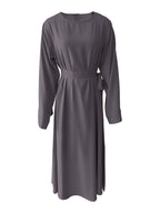Plus Size Lace Up Muslim Women's Dress