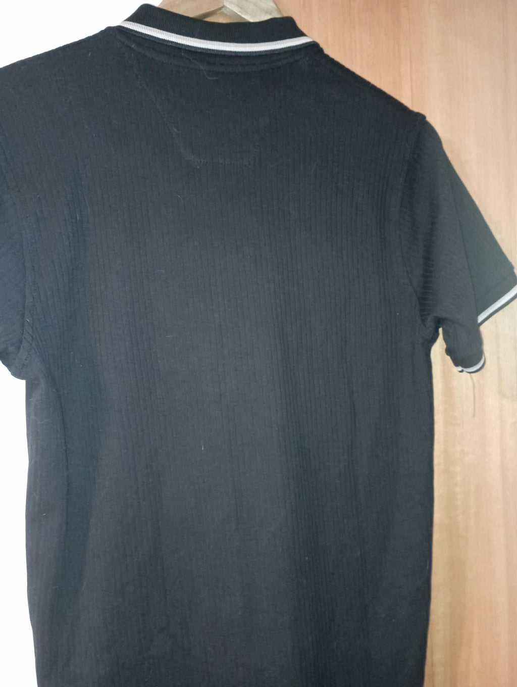 NEW with tag - MENS BOSS black zip Polo Shirt
