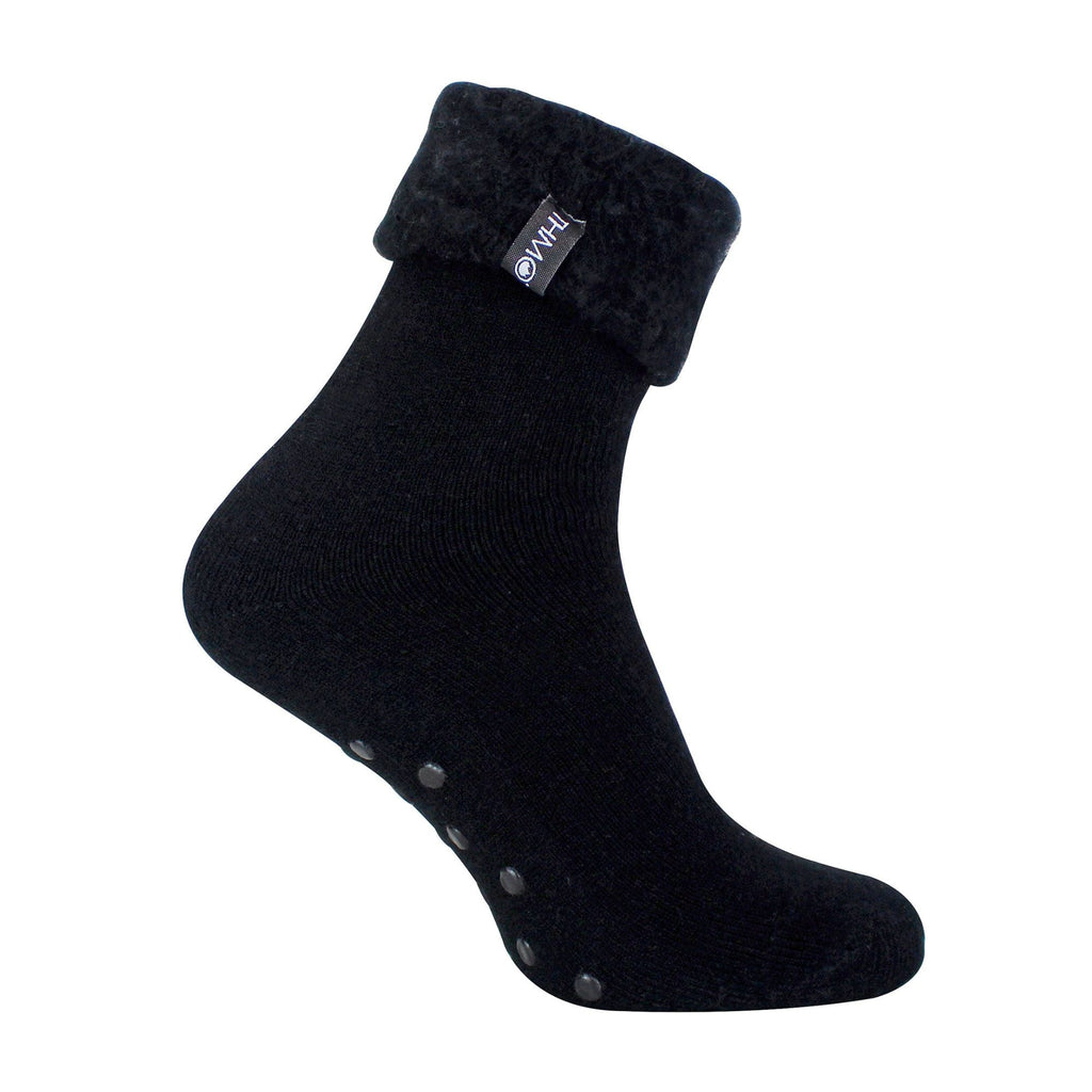 THMO Men’s Soft Plush Lined Slipper Bed Socks