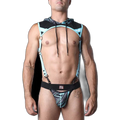 Cell Block 13 Kennel Club Lightning Hoodie Harness | Turquoise