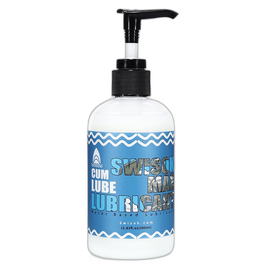 SWISOK Cum Lube - Water Based Lubricant - 9.5 fl oz