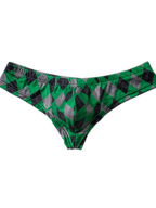 Men’s Low-Rise U-Convex Print Thong
