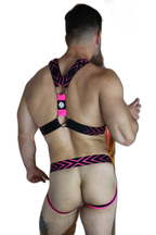 Breedwell Dickmatized Harness Neon Pink
