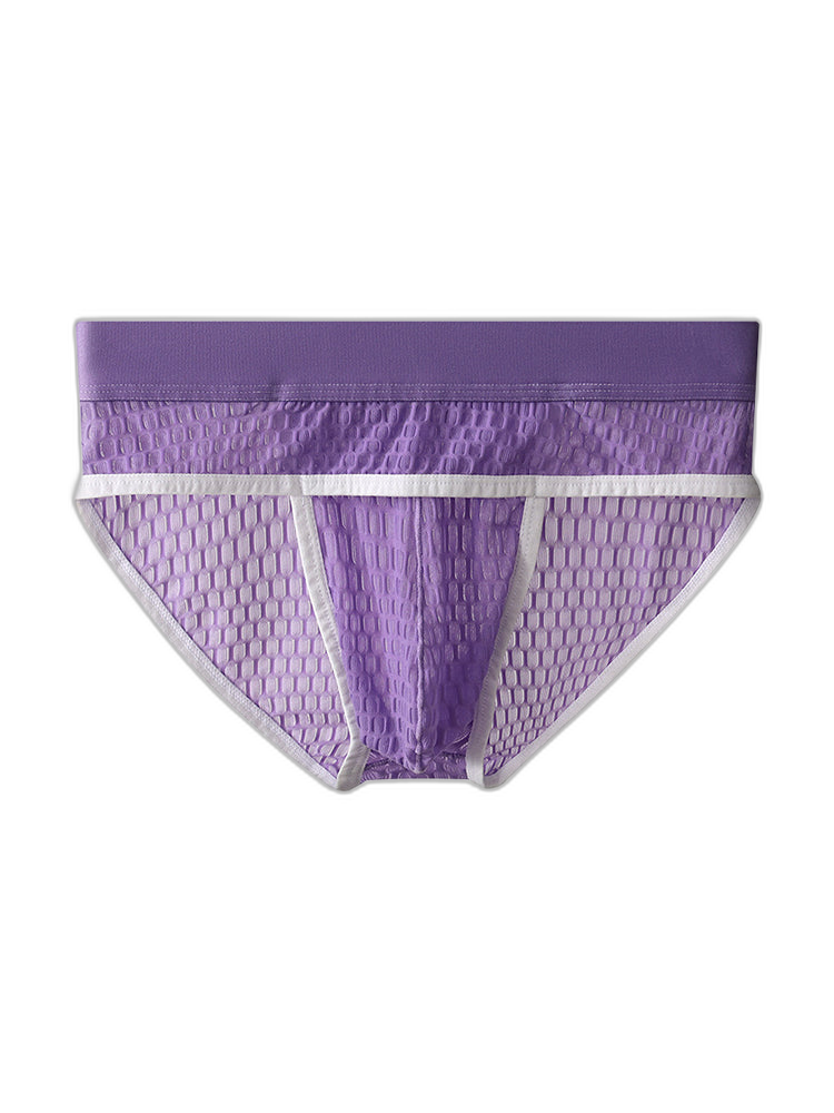2 Pack Men's Lace Breathable Briefs