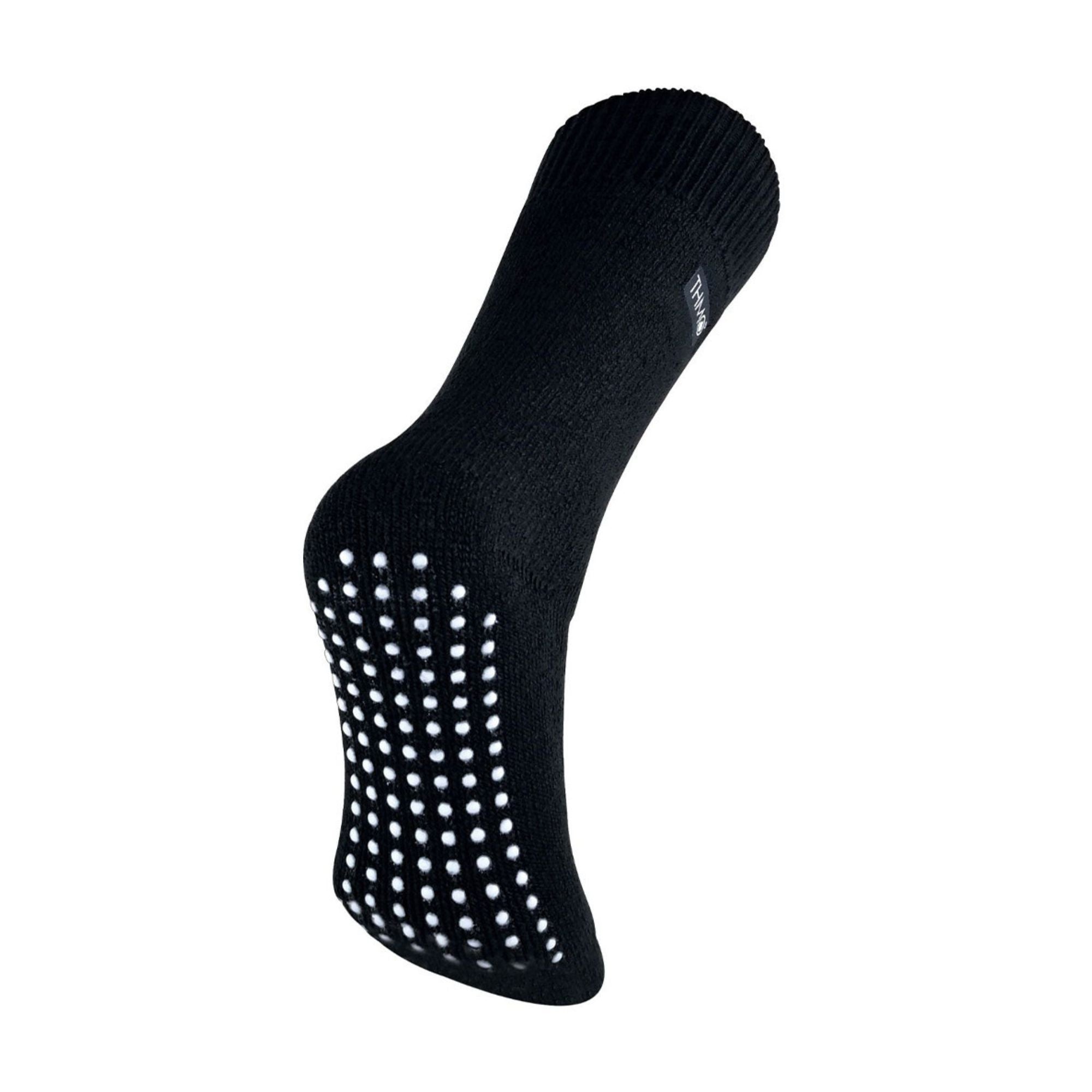 Mens Thermal Indoor Slipper Socks with Grips (Multipack Options)